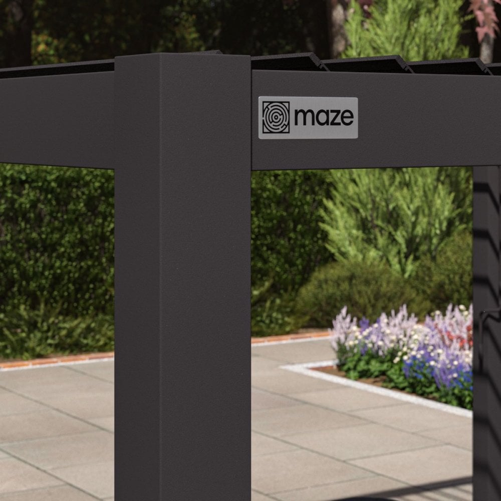 Como Pergola Aluminium Square 40x40 Frame Only