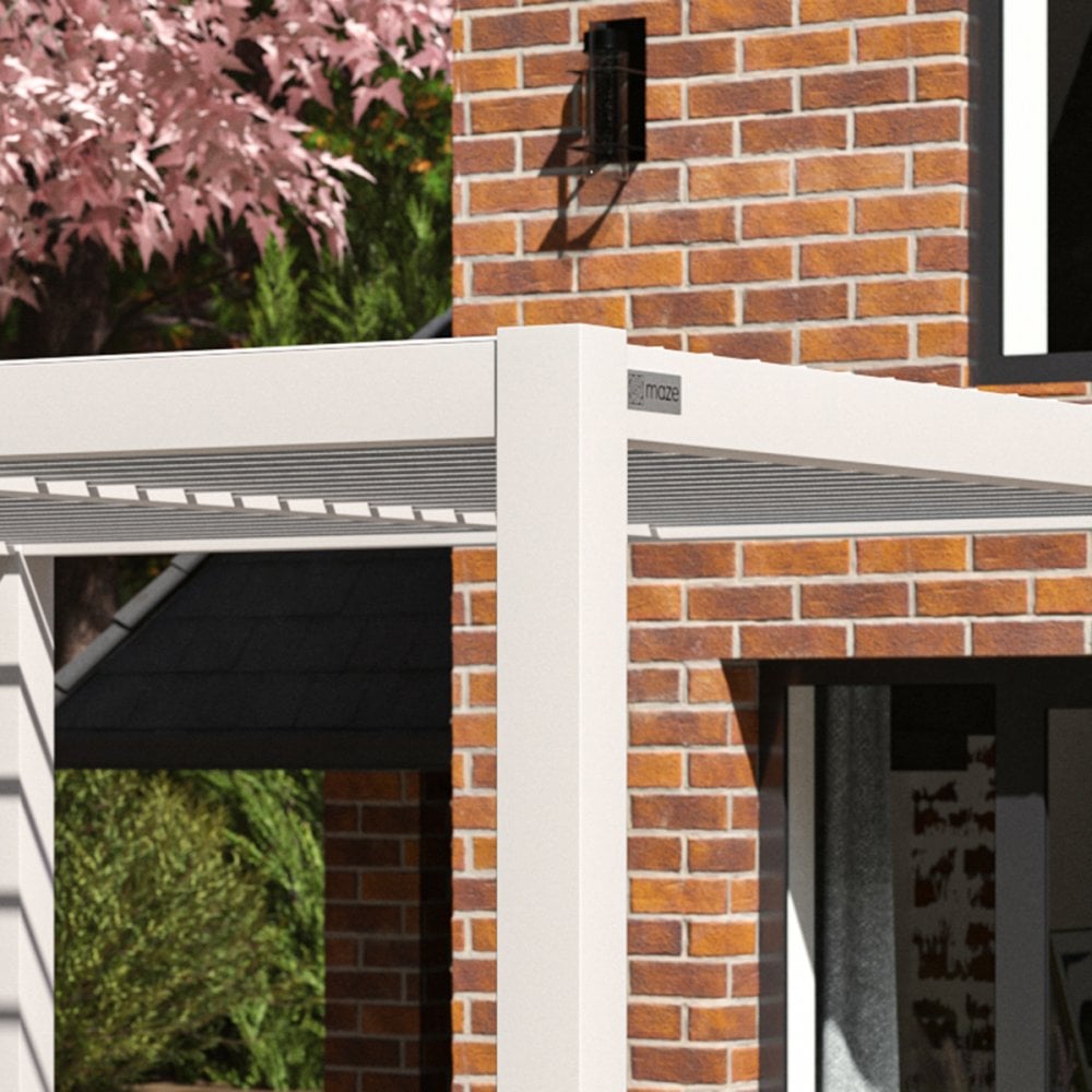 Como Pergola Aluminium Square 40x40 Frame Only