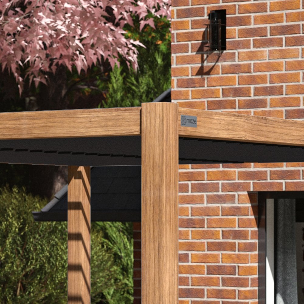 Como Pergola Aluminium Square 40x40 Frame Only