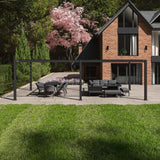 Como Pergola Aluminium 78x40 Frame Only / Grey