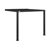 Como Pergola Aluminium Lean-to Wall 30x30 Frame Only / Grey