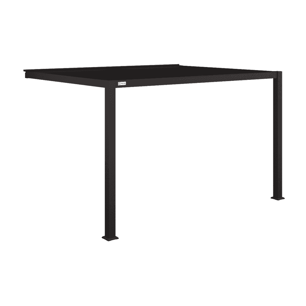 Como Pergola Aluminium Lean-to Wall 30x40 Frame Only / Grey