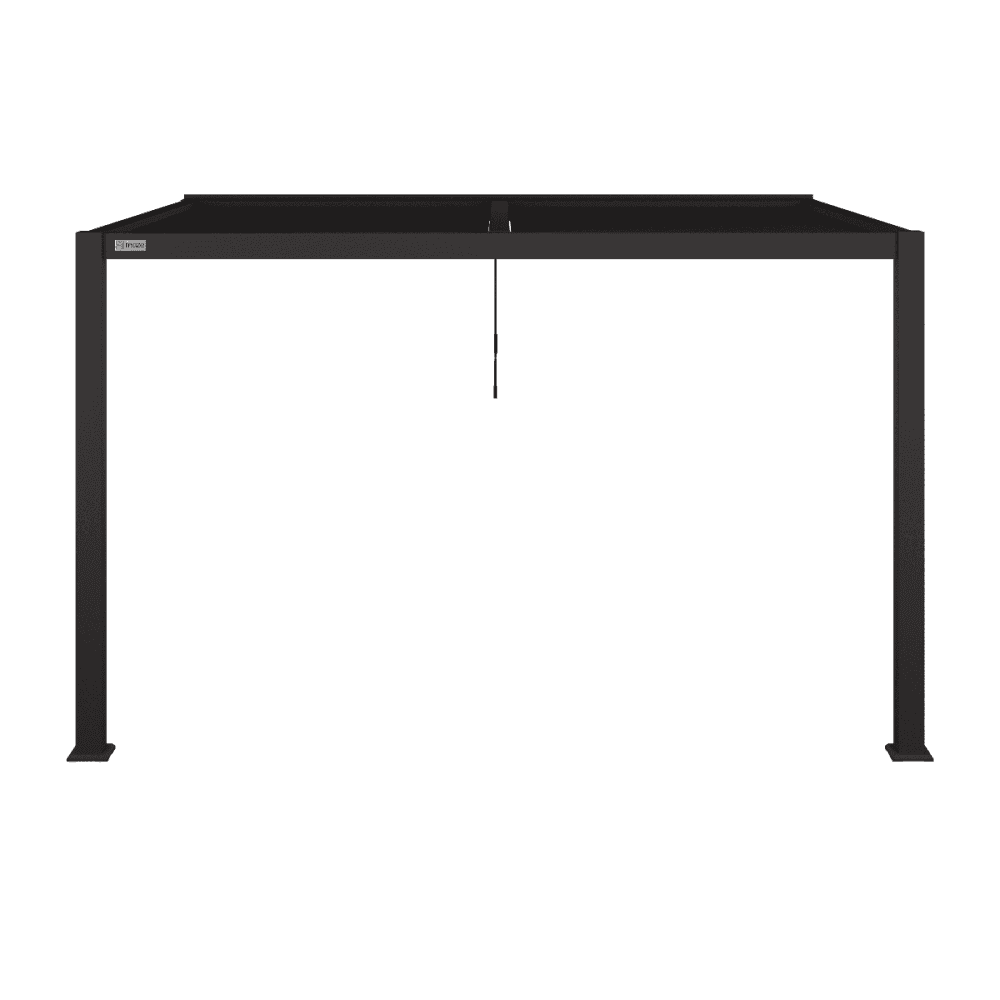 Como Pergola Aluminium Lean-to Wall 30x40 Frame Only / Grey