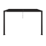 Como Pergola Aluminium Lean-to Wall 30x40 Frame Only / Grey