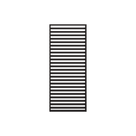 Pergola Aluminium Louvre Single Panel Grey for 3m Side (3 required per complete side)