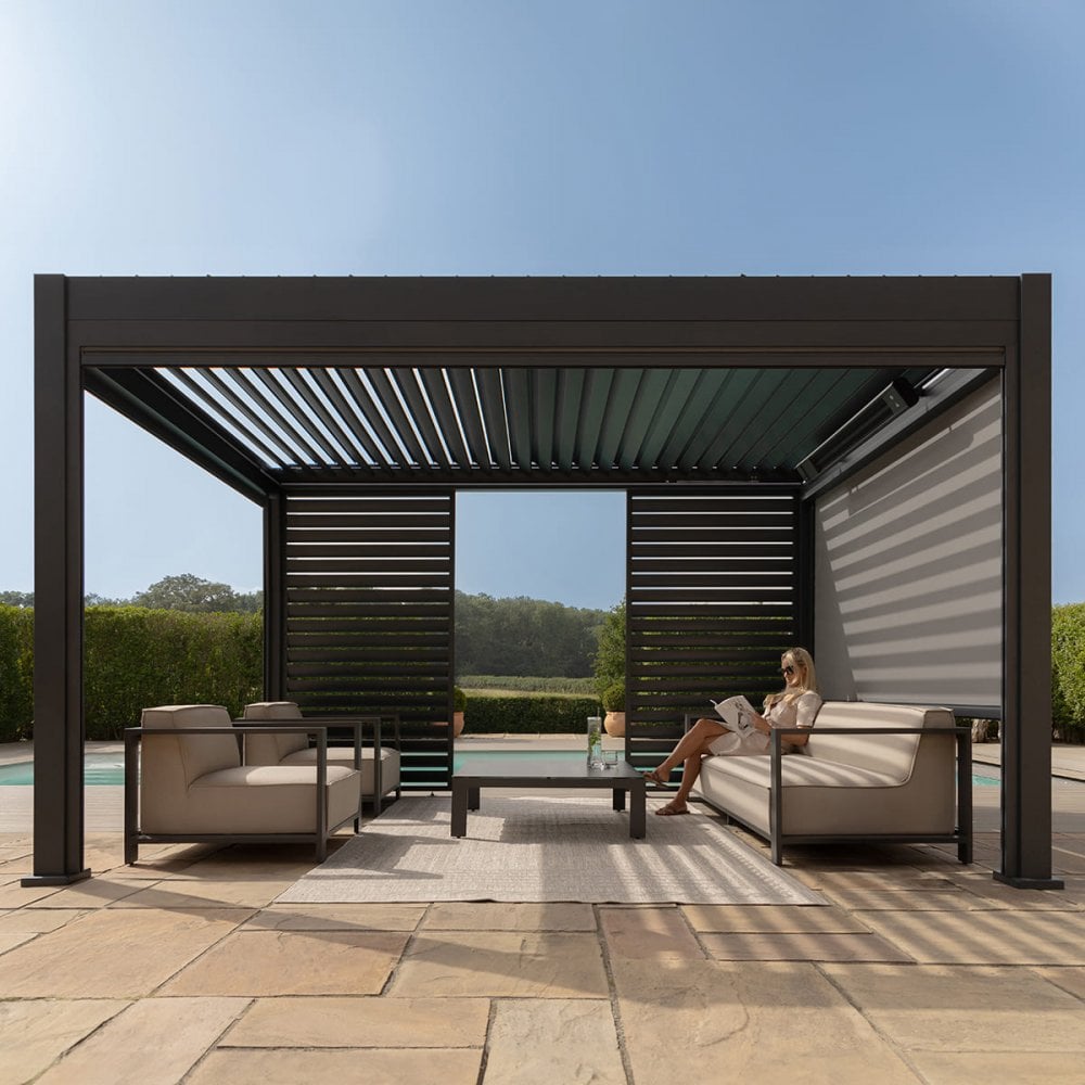 Eden Pergola Aluminium Rectangular 30x40 - Frame Only