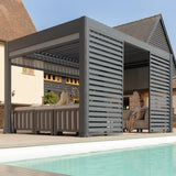 Eden Pergola Aluminium Rectangular 40x40 - Frame Only