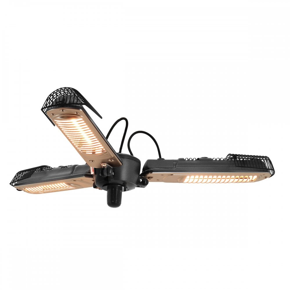 2000W Vulcan Parasol Tri Electric Patio Heater