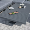 Amalfi Large Corner Dining Set with Rectangular Rising Table
