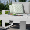 Amalfi Large Corner Dining Set with Rectangular Rising Table