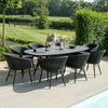 Ambition 8 Seat Oval Dining Set