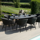 Ambition 8 Seat Oval Dining Set