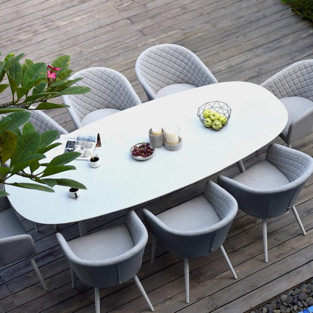 Ambition 8 Seat Oval Dining Set