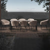 Ambition 8 Seat Rectangular Fire Pit Dining Set
