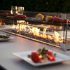 Ambition 8 Seat Rectangular Fire Pit Dining Set