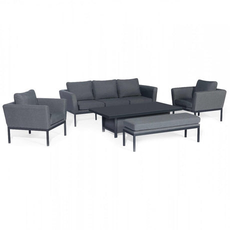 Pulse 3 Seat Sofa Dining Set with Rising Table