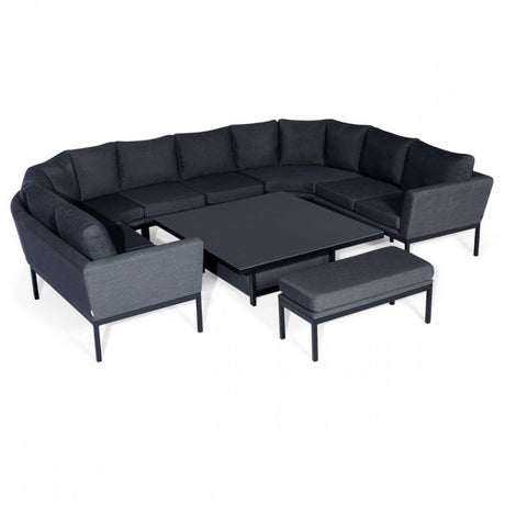 Pulse U Shape Dining Set with Rising Table