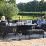 Pulse U Shape Dining Set with Rising Table