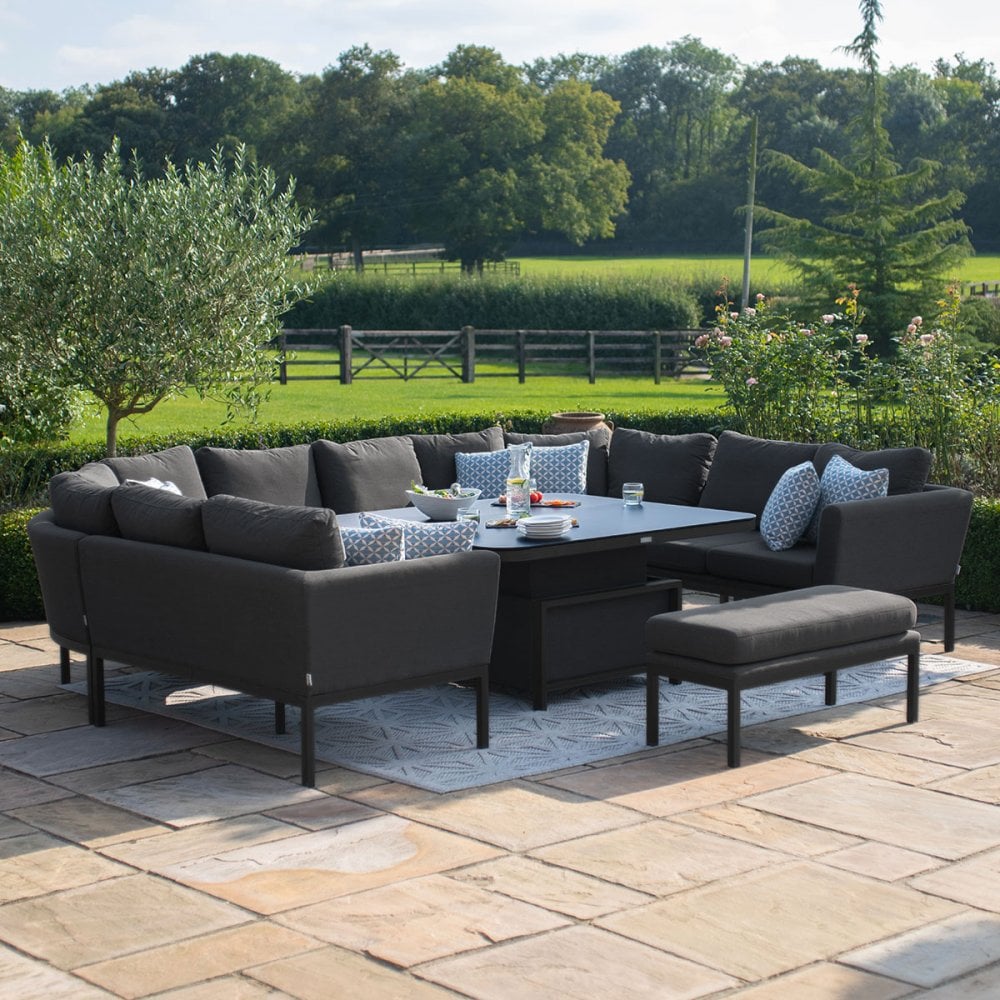 Pulse U Shape Dining Set with Rising Table