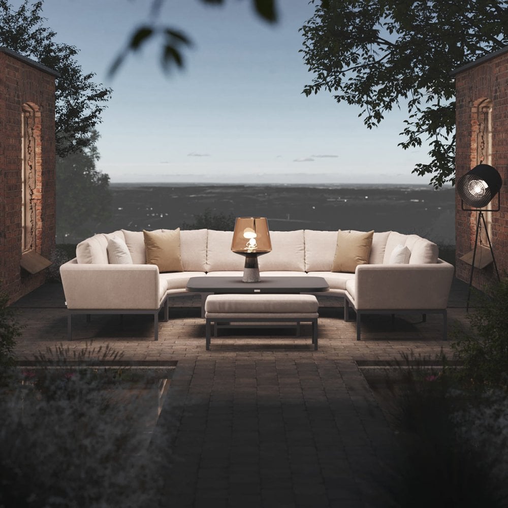 Pulse U Shape Dining Set with Rising Table