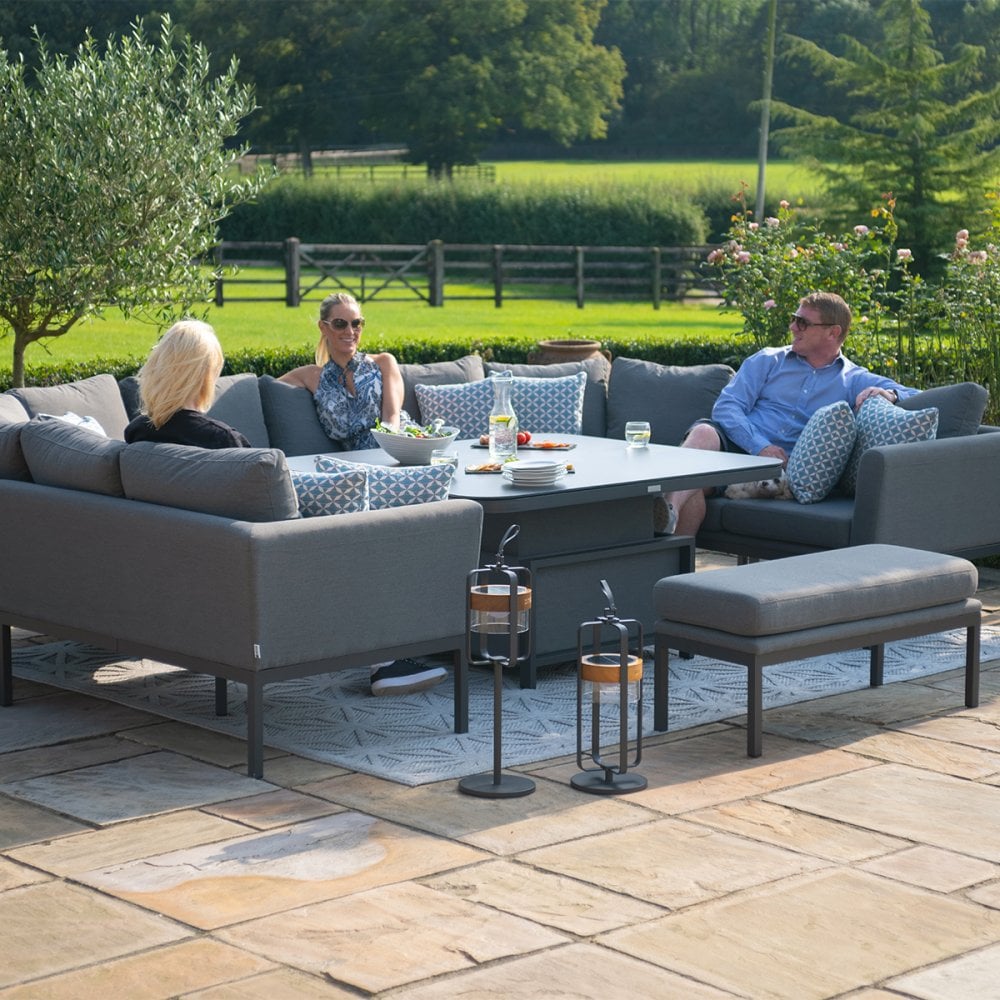 Pulse U Shape Dining Set with Rising Table