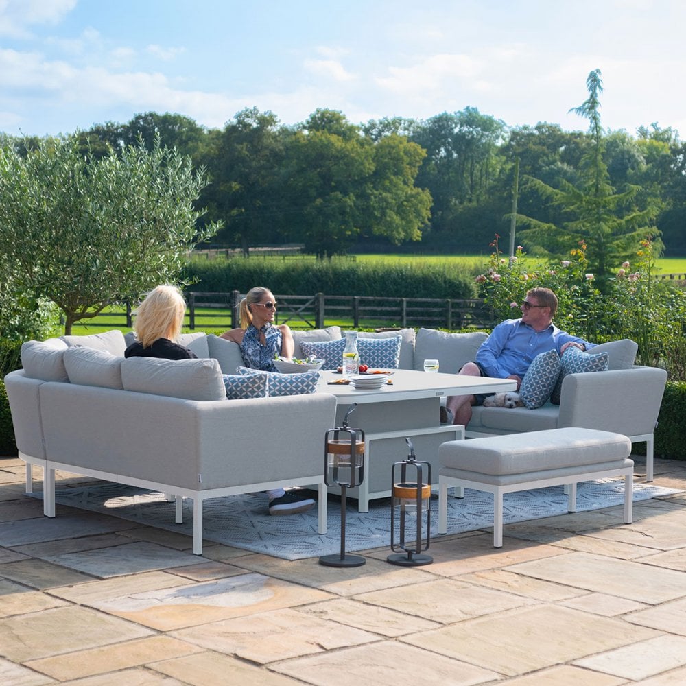 Pulse U Shape Dining Set with Rising Table