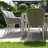 Zest 8 Seat Rectangular Fire Pit Dining Set