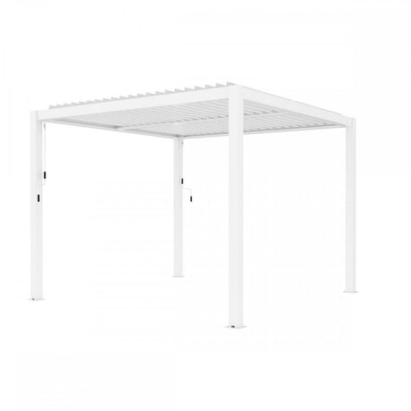 Como Pergola Aluminium Square 30x30 with 4 Drop Sides