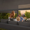 Como Pergola Aluminium Rectangular 30x40 with 4 Drop Sides