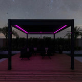 Como Pergola Aluminium Rectangular 30x40 with 4 Drop Sides
