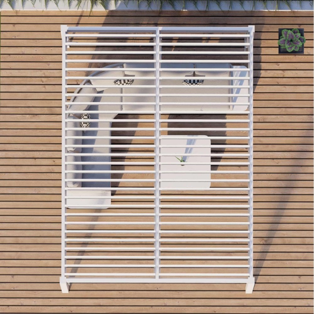 Como Pergola Aluminium Rectangular 30x40 with 4 Drop Sides