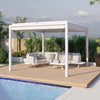 Como Pergola Aluminium Rectangular 30x40 with 4 Drop Sides