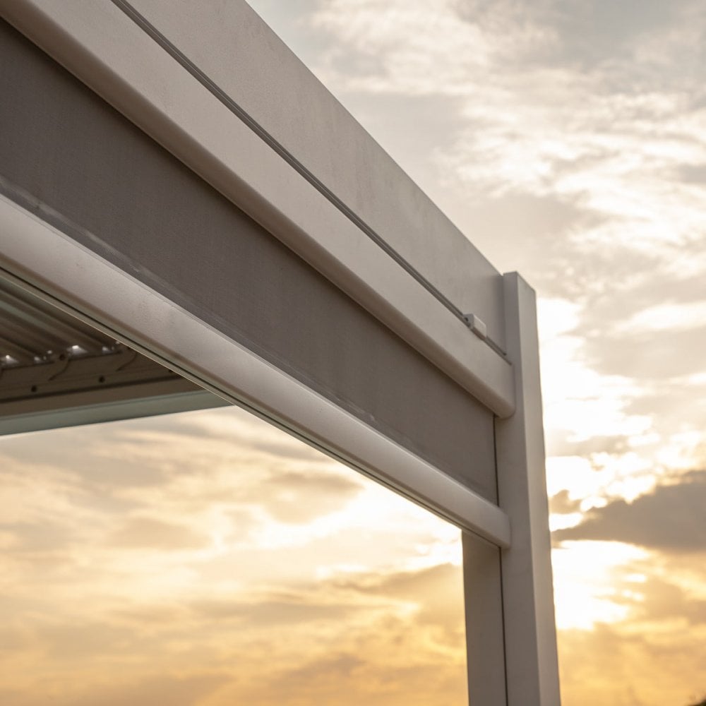 Como Pergola Aluminium Rectangular 30x40 with 4 Drop Sides