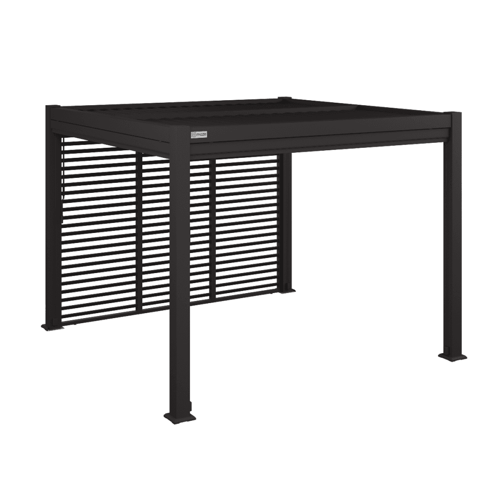 Como Pergola Aluminium Square 30x30 Frame Only