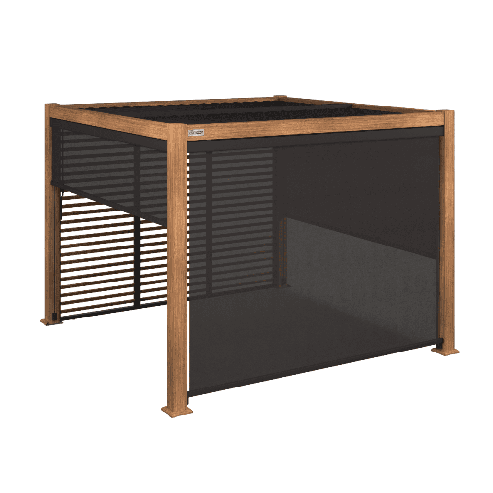Como Pergola Aluminium Square 30x30 Frame Only