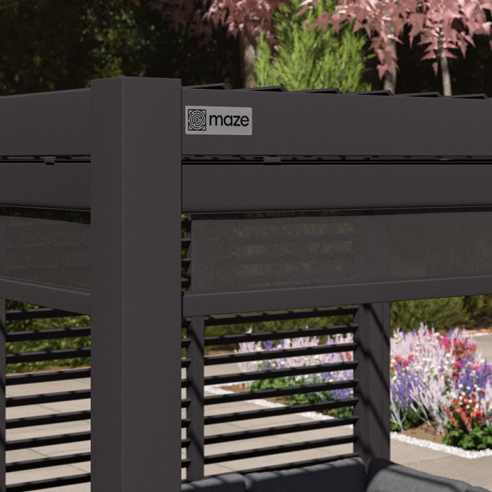 Como Pergola Aluminium Square 30x30 Frame Only