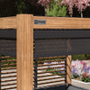 Como Pergola Aluminium Square 30x30 Frame Only