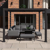 Como Pergola Aluminium Square 30x30 Frame Only
