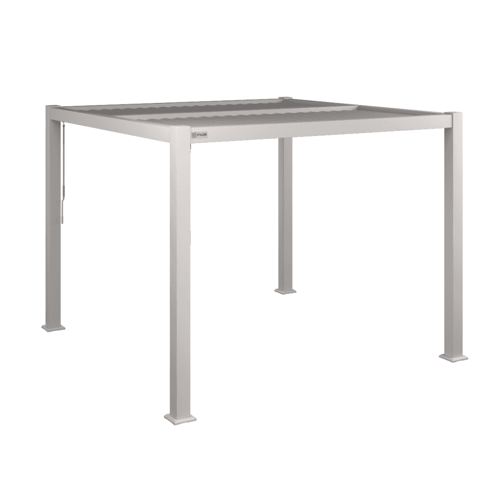 Como Pergola Aluminium Square 30x30 Frame Only
