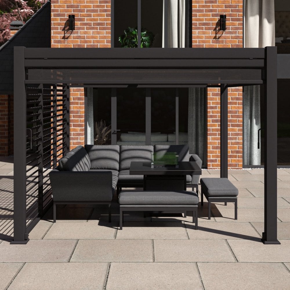 Como Pergola Aluminium Rectangular 30x40 Frame Only