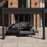 Como Pergola Aluminium Rectangular 30x40 Frame Only