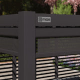 Como Pergola Aluminium Rectangular 30x40 Frame Only