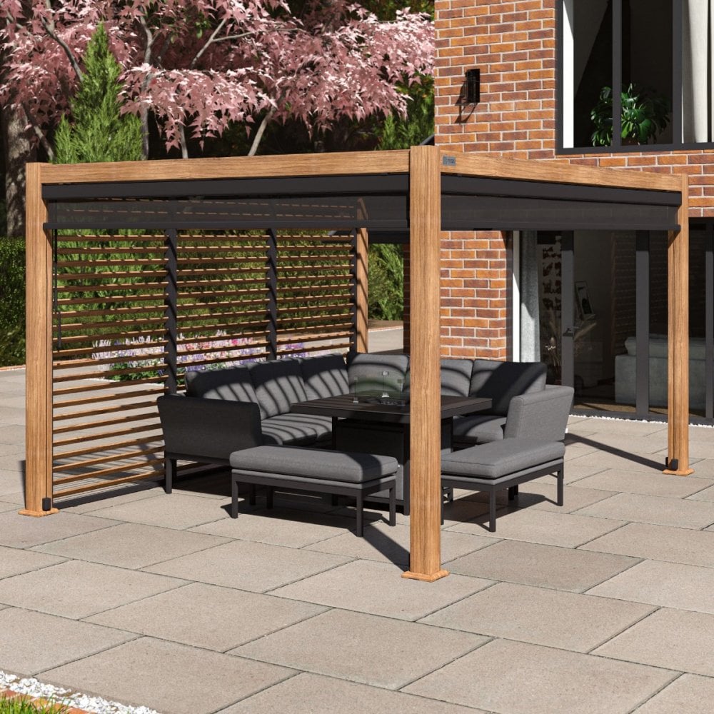 Como Pergola Aluminium Rectangular 30x40 Frame Only