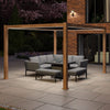 Como Pergola Aluminium Rectangular 30x40 Frame Only