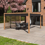 Como Pergola Aluminium Square 40x40 Frame Only