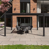 Como Pergola Aluminium Square 40x40 Frame Only