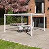 Como Pergola Aluminium Square 40x40 Frame Only