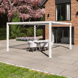 Como Pergola Aluminium Square 40x40 Frame Only