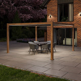 Como Pergola Aluminium Square 40x40 Frame Only