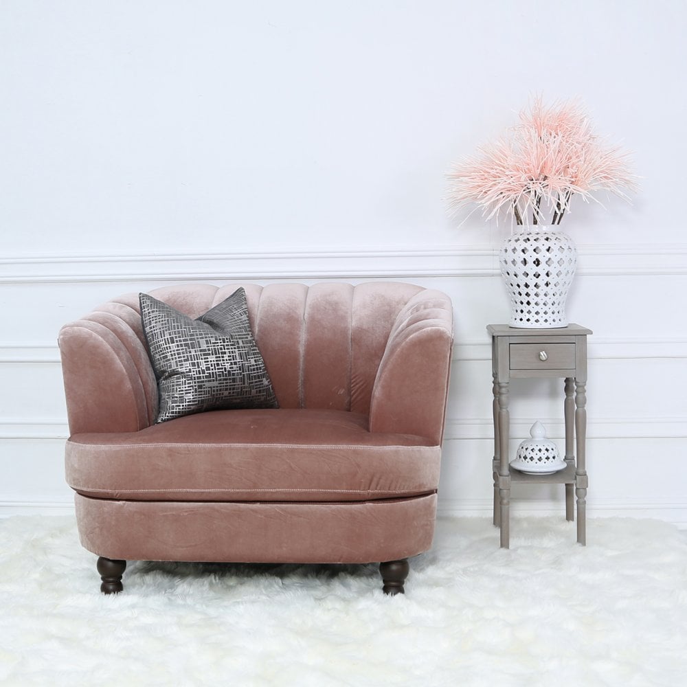 Delta 1 Drawer Telephone Table Taupe - Ball Handle